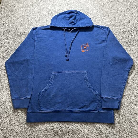 Harry Styles Hoodie Mens L Blue Sweatshirt Love On Tour House Concert Pullover - Picture 1 of 16
